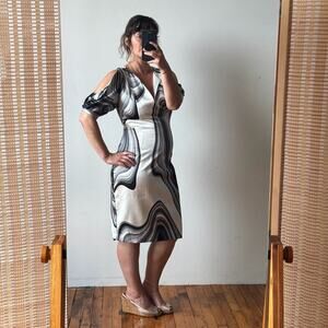 CARLOS MIELE Spring 2012 Ready to Wear Silk Tunic